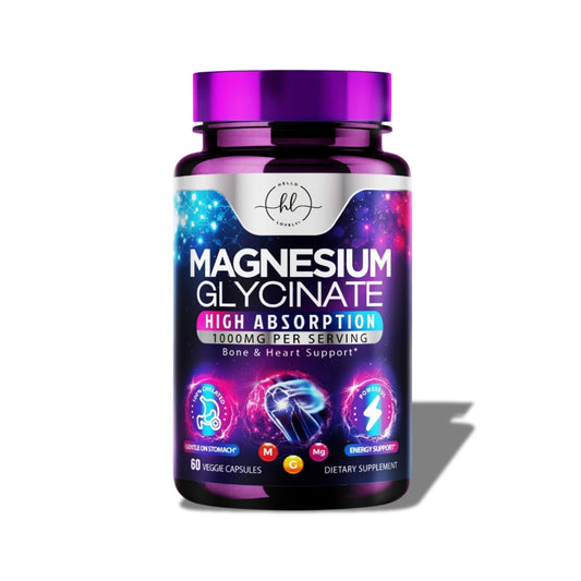 Glicinato de Magnesio (Hello Lovely) 60 Capsulas