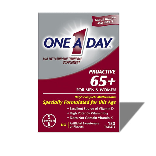 One A Day 65+ BAYER 120 Tabletas