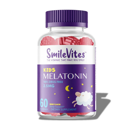 Melatonina 2.5 gramos (SmileVites) 60 Gomitas