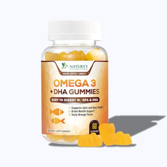 Omega 3+ DHA 60 (Nature´s Nutrition) Gomitas